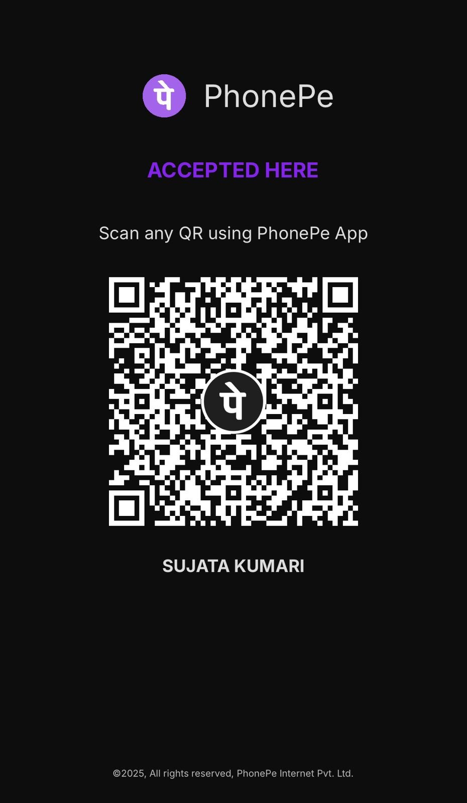 Inviting Homes UPI QR Code